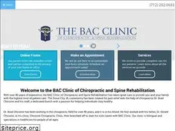 Sites similar to thebacclinic.com
