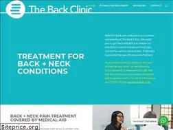 Sites similar to thebackclinic.co.za