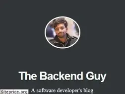 Sites similar to thebackendguy.com