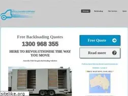 Sites similar to thebackloadingcompany.com.au