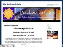 Sites similar to thebackporchcafe.com