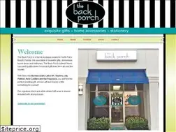 Sites similar to thebackporchstore.com