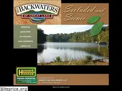 Sites similar to thebackwatersofcheatlake.com