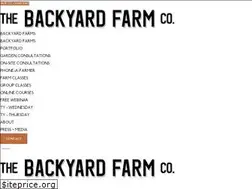Sites similar to thebackyardfarmcompany.com