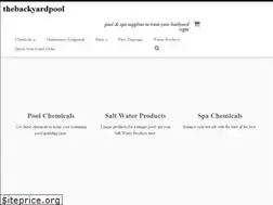 Sites similar to thebackyardpool.com