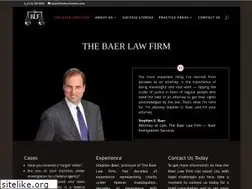 Sites similar to thebaerlawfirm.com