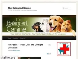 Sites similar to thebalancedcanine.com