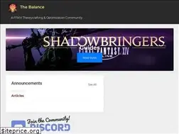 Sites similar to thebalanceffxiv.com