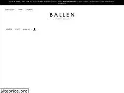 Sites similar to theballen.com