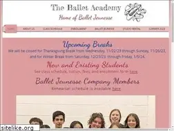 Sites similar to theballetacademy.net