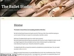 Sites similar to theballetstudio.com