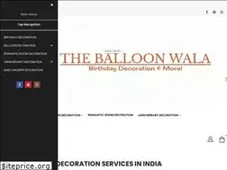 Sites similar to theballoonwala.com