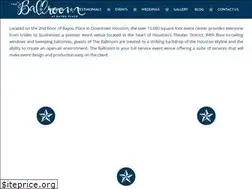 Sites similar to theballroomatbayouplace.com