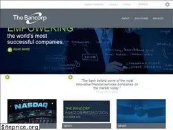 Sites similar to thebancorp.com