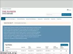 Sites similar to thebankerdatabase.com