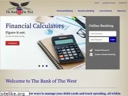 Sites similar to thebankofthewest.com