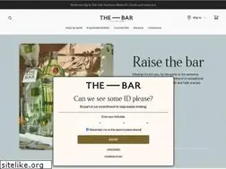 Sites similar to thebar.com