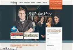 Sites similar to thebarberlawfirm.com
