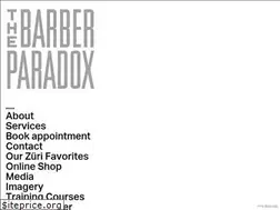 Sites similar to thebarberparadox.ch