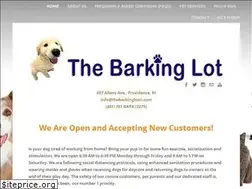 Sites similar to thebarkinglotri.com