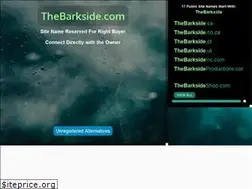 Sites similar to thebarkside.com