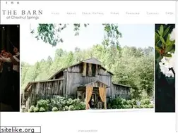 Sites similar to thebarnatchestnutsprings.com