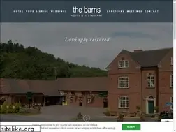 Sites similar to thebarnshotel.co.uk