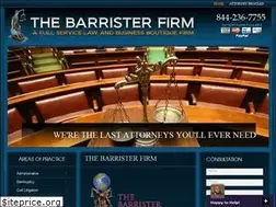 Sites similar to thebarristerfirm.com