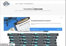 Sites similar to thebaseballcardsguide.com