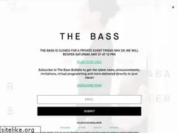 Sites similar to thebass.org