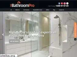 Sites similar to thebathroompro.com.au