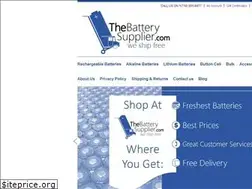 Sites similar to thebatterysupplier.com