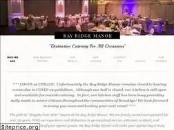 Sites similar to thebayridgemanor.com
