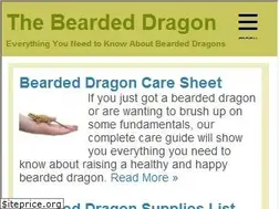 Sites similar to thebeardeddragon.org