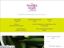Sites similar to thebeautifulhealthguide.wordpress.com
