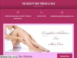 Sites similar to thebeautybarthreadandwax.com