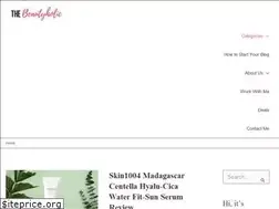 Sites similar to thebeautyholic.com