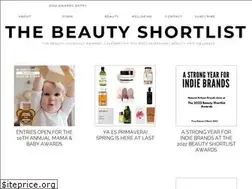 Sites similar to thebeautyshortlist.com