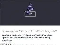 Sites similar to thebedfordonbedford.com