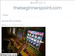 Sites similar to thebeginnerspoint.com