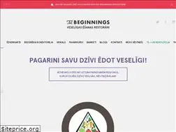 Sites similar to thebeginningsrestorani.lv