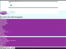 Sites similar to thebellasara.wikia.com