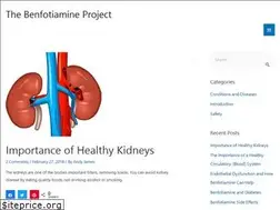 Sites similar to thebenfotiamineproject.com