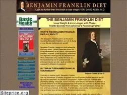 Sites similar to thebenjaminfranklindiet.com