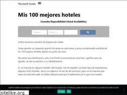 Sites similar to thebest100hotels.com