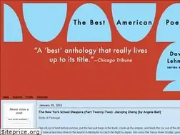 Sites similar to thebestamericanpoetry.typepad.com