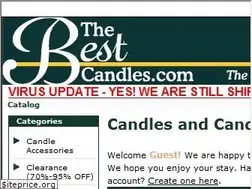 Sites similar to thebestcandles.com