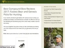 Sites similar to thebestcompoundbows.com