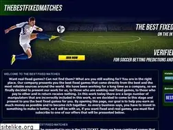 Sites similar to thebestfixedmatches.com