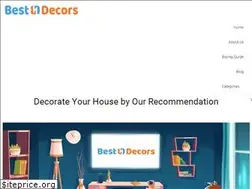 Sites similar to thebesthousedecors.com
